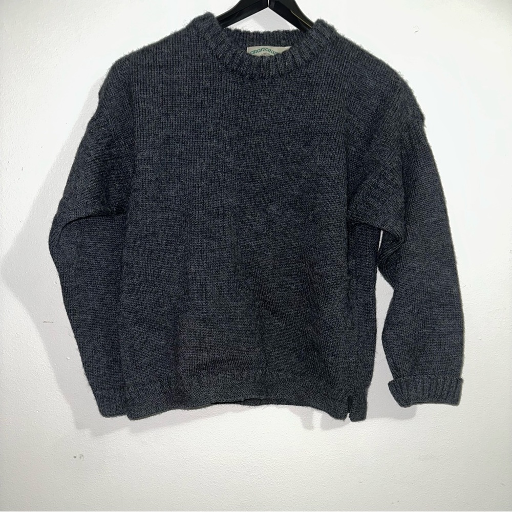 VINTAGE Aran Craft Wool Crewneck Sweater